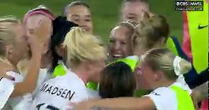 Goal: Brittany Ratcliffe scores for North Carolina in the Challenge Cup