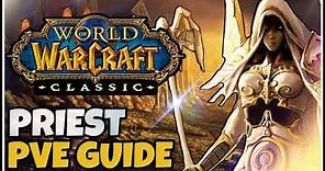Classic WoW Priest PvE Guide (Races, Talents, Consumables, Rotation) | Classic WoW Class Guides