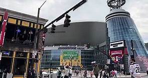 Bridgestone Arena in downtown Nashville Tennessee.