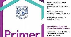 ¡POR FIN! ¡Ya se publicó el Calendario Primer Ingreso 2024-2025 para la UNAM!