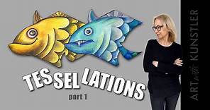 Tessellations. What is a tessellation pattern? Part 1.