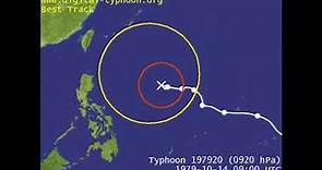 颱風小紀錄#5 全世界最強的颱風 泰培