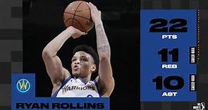 Ryan Rollins Posts First Career TRIPLE-DOUBLE 22 PTS, 11 REB, 10 AST vs. Lakers