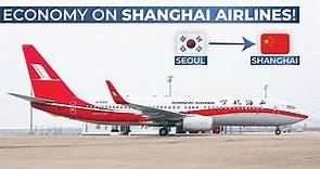 TRIPREPORT | Shanghai Airlines (ECONOMY) | Seoul Incheon - Shanghai Pudong | Boeing 737-800