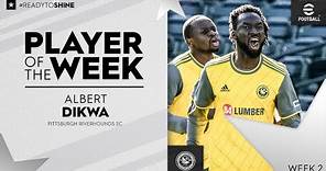 Hounding opposing defenses! Albert Dikwa is USL Championship Player of the Week