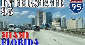 I-95 North - Miami to West Palm Beach - Florida - 4K Highway Drive
