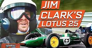 Richard Hammond Drives Beautitful Lotus 25 Once Driven By F1 Driver Jim Clark | The Grand Tour