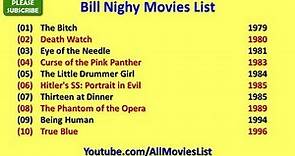Bill Nighy Movies List
