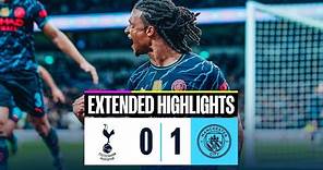 EXTENDED HIGHLIGHTS | Tottenham Hotspur 0-1 Man City | Aké scores a late winner away at Spurs!