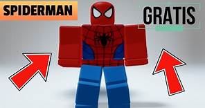 Como hacer a Spiderman GRATIS (0 ROBUX) Roblox avatar #50