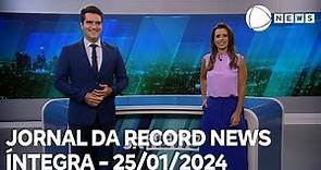 Jornal da Record News - 25/01/2024