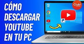 Como Descargar YouTube en Laptop y PC (2024) - Windows 7/8/10/11