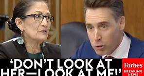 'So You're Not In Charge?!': Josh Hawley Goes Absolutely Nuclear On Deb Haaland Over 'Corruption'