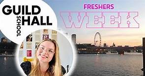 Rating my FRESHERS WEEK at the Guildhall School of Music and Drama London