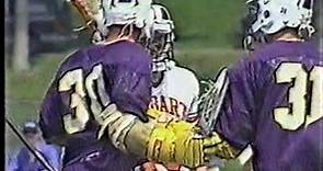 1992 Nazareth vs Hobart Semifinal Lacrosse