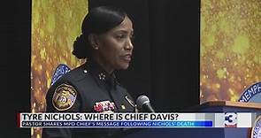 Where is Memphis' police chief during Tyre Nichols investigation?