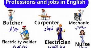 200 Professions and jobs in English / List of Jobs and Occupations Names in English