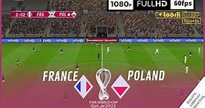 FRANCIA vs POLONIA | Copa Mundial Qatar 2022 • Octavos de final | SimulaciónRealista