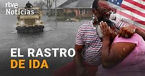 La tormenta IDA deja DEVASTACIÓN e INUNDACIONES en LUISIANA y MISISIPI | RTVE