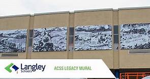Aldergrove Community Secondary Legacy Mural