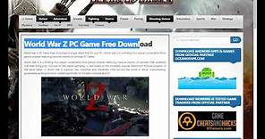 World War Z PC Game Download And Install Without Error