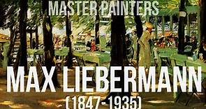 Max Liebermann (1847-1935) A collection of paintings 4K