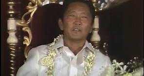 Speech of President Marcos during the termination of Martial Law, January 17, 1981