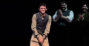 Joe Locke 1st Night Sweeney Todd Curtain Call