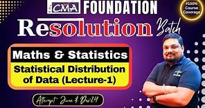 Time & Distance Lecture- 3 CMA Foundation Maths & Stats | June'24 Attempt | By Prof Mayank Agarwal