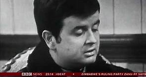 Rodney Bewes' death reported on BBC News (21st November 2017)