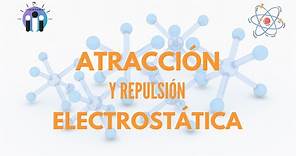🔵Efectos de ATRACCIÓN y REPULSIÓN electrostáticas (secundaria)