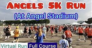 2022 Angels 5K Run (Full Course)｜Treadmill Running Scenery & Music (Virtual Run)