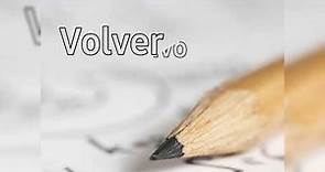 Verbo volver en Español