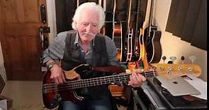 Leo Lyons - Recording the bass part to - TYA's - I'd Love To Change The World