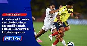 Wilmar Barrios: "Intentaremos conquistar Chile ⚽ nuestra meta es hacer una gran Eliminatoria" 👏🏻
