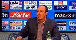 La lezione di Rafa Benitez sul turnover in conferenza stampa