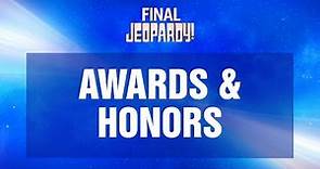 Awards & Honors | Final Jeopardy! | JEOPARDY!