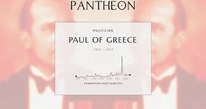 Paul of Greece Biography | Pantheon