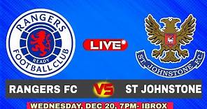 Rangers vs St Johnstone Live Stream Details & Team news | St Johnstone vs Rangers Live Stream
