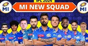 IPL 2024 - Mumbai Indians Team Full Squad | MI New Squad 2024 | MI Team Players List 2024