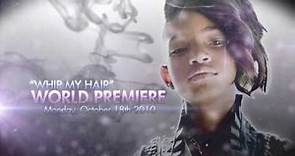 Official Willow Smith "Whip My Hair" Video Teaser | WillowSmith.com