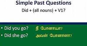 Day-1 | 7 Days Course | Daily use Sentence | Spoken English in Tamil Spoken English through Tamil