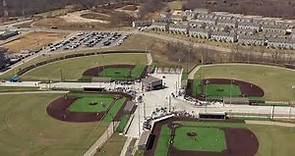 Creekside Baseball Complex Drone Video