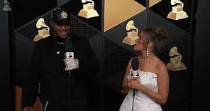 Khristopher Riddick-Tynes One-On-One Interview | 2024 GRAMMYs