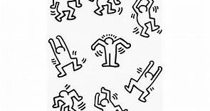 Plástica, Keith Haring figuras con ritmo