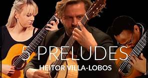 Five Preludes by Heitor Villa-Lobos | Siccas Guitars
