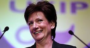 Diane James gives speech as she’s elected as new UKIP leader