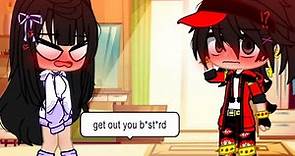 GET OUT YOU B*ST*RD😡🤬(ft.Aphmau PDH)(short)(flash warning⚠)(Aaron x Aphmau)💜❤