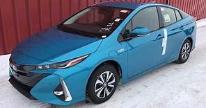 2019 Prius Prime Technology package - review of features and full walk around