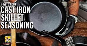 How To Season a Cast Iron Skillet